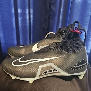 Nike Alpha Black and White Athletic Shoes